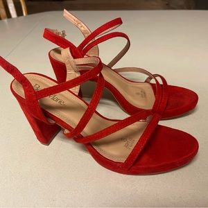 Red High Heels, size 8.5